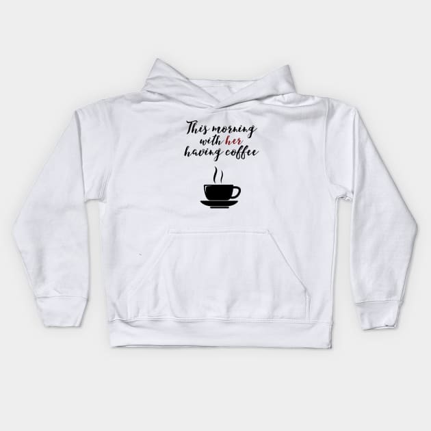 Johnny Cash Quote Kids Hoodie by Woah_Jonny